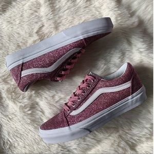 Vans Old Skool sparkly platform Lurex OTW sneakers
